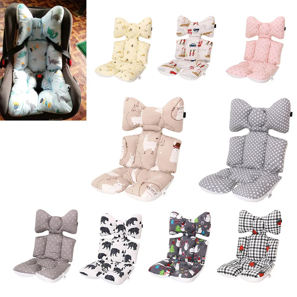Baby Stroller Liner Baby Car Seat Cushion Cotton Seat Pad Infant Child
