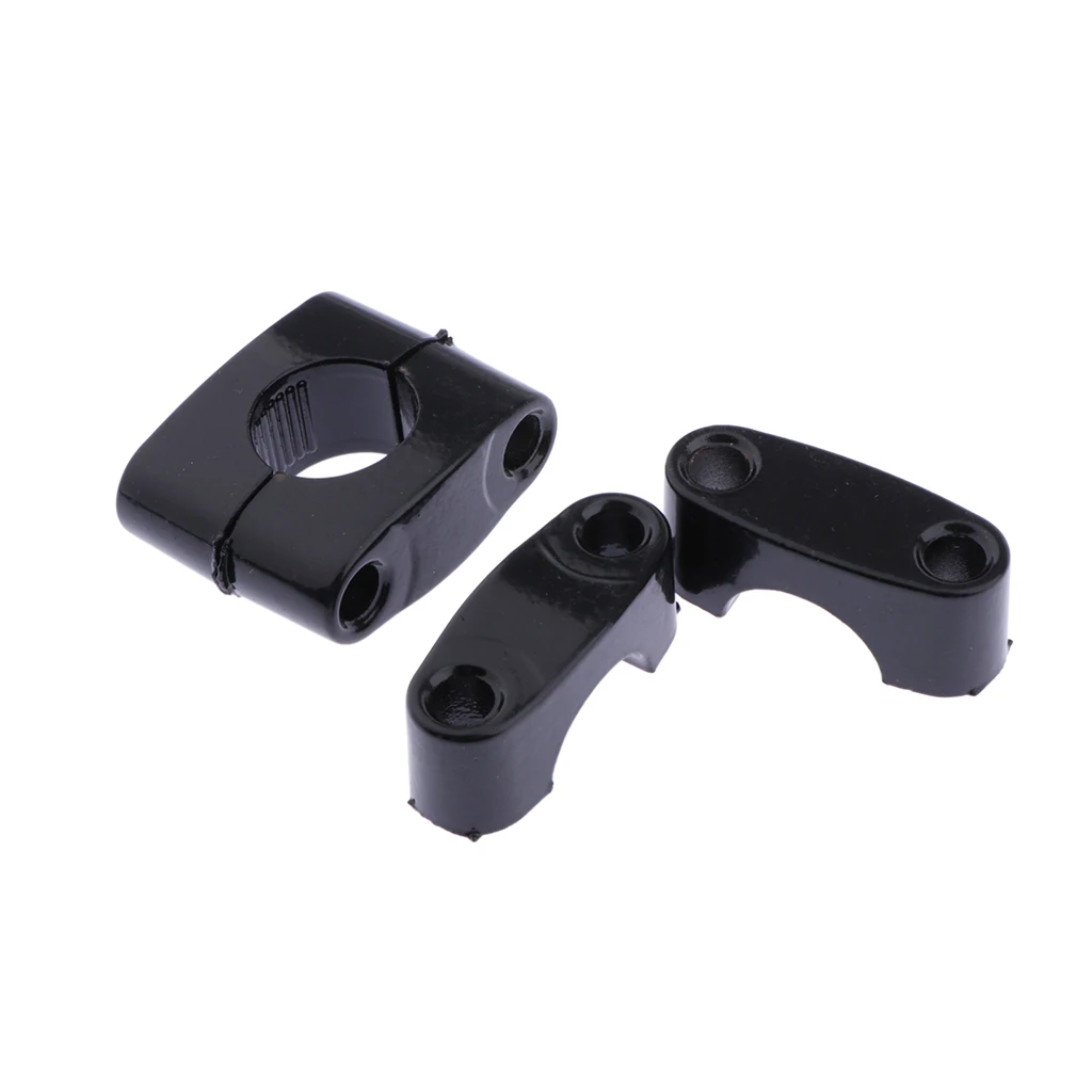 MagiDeal 22mm Black CNC Alloy Handlebar Riser Mount Clamp Adapter Universal