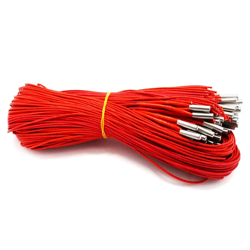 

12V 40W Ceramic Cartridge Heater 6mmx20mm For Extruder 3D Printers Parts Heating Tube Heat 12V40W 1M Extrusion Part