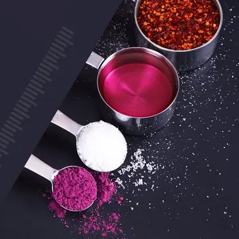 

Precise Measuring Spoon Cup Set Durable Plastic Household Muti-function Tablespoon for Cake Pastry Baking Home Kitchen Tool