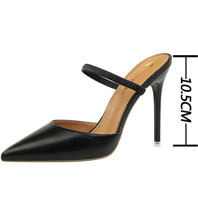Women's Summer High Heels Pu Sandals Slippers Stiletto Pumps