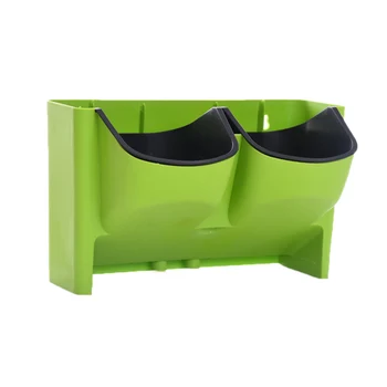 

Self Watering Flower Pot Stackable Vertical Planter Wall Hanging Durable For Garden Balcony FPing