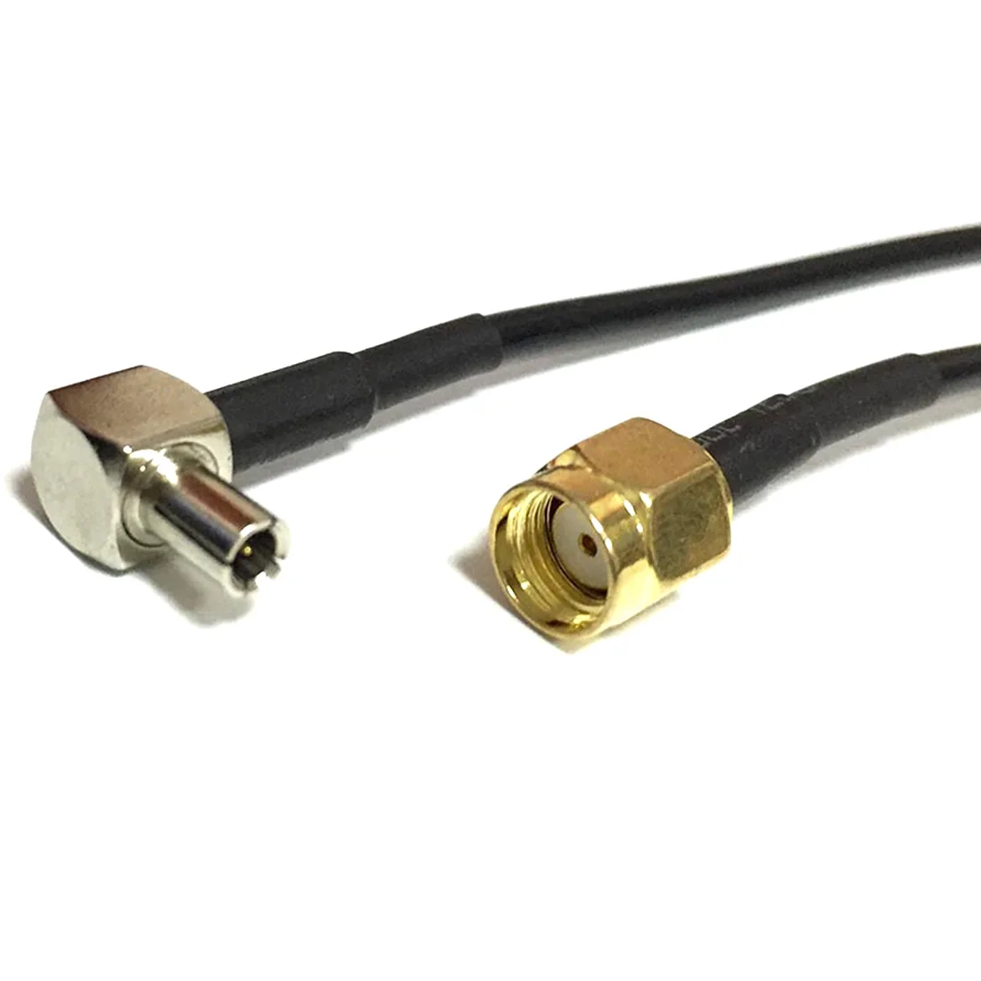 

New Wireless Modem Wire RP-SMA Male Plug To TS9 Right Angle Connector RG174 Cable 20CM 8" Wholesale Pigtail