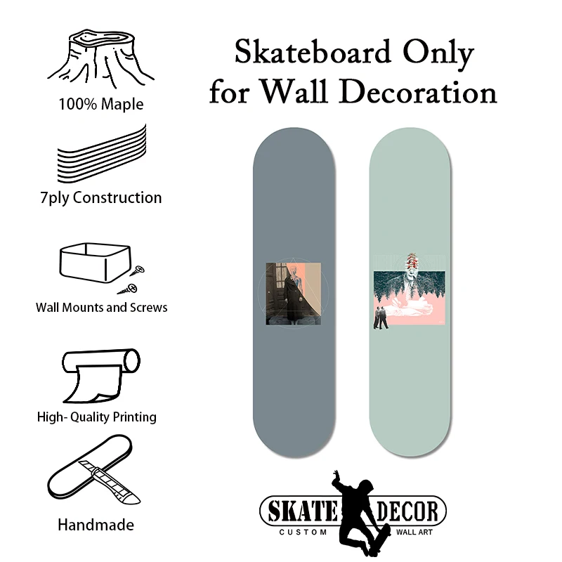 Skateboard Deck Wall Art - The New Trend – Boards on the Wall