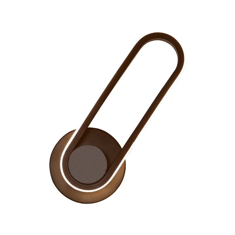 

Modern Iron Wall Lamp Lights LED Light Strip Wall Sconce Lamps Bedroom Bathroom Living Room Stair Bedside Dining Room Wall Light