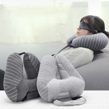 

Memory Foam Neck Pillows Soft Slow Rebound Space 27*15cm Cervical Healthcare Bedding Drop Shipping Travel Pillow H99F