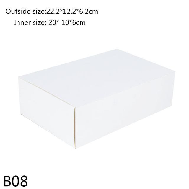 Black White Kraft Paper Box Candy Chocolate Storage Jewelry Boxes Wedding Birthday Party Gift Package Suppiles Home Decor