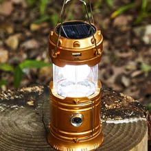 Кемпинговый фонарь, палатка, ручная перезаряжаемая, для дома, на открытом воздухе, для кемпинга, бликовое освещение, светодиодный, супер яркий, солнечный