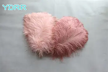 

35-40cm wedding decoration ostrich plumes bleached white ostrich feathers hard rod ostrich feather drabs 100-1000pcs/a lot