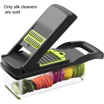 

Vegetable Cutter 6 Cutting Blades Mandoline Fruit Slicer Potato Peeler Cheese Grater Chopper Kitchen Accessories Slicer