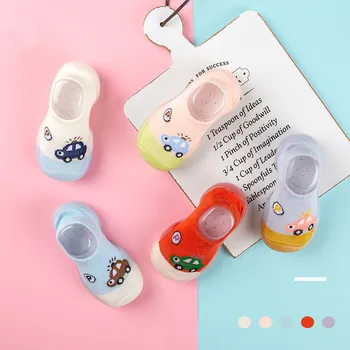 

2020 new baby socks shoes baby non-slip floor boat socks cartoon toddler shoes socks non-slip soft bottom waterproof floor shoes