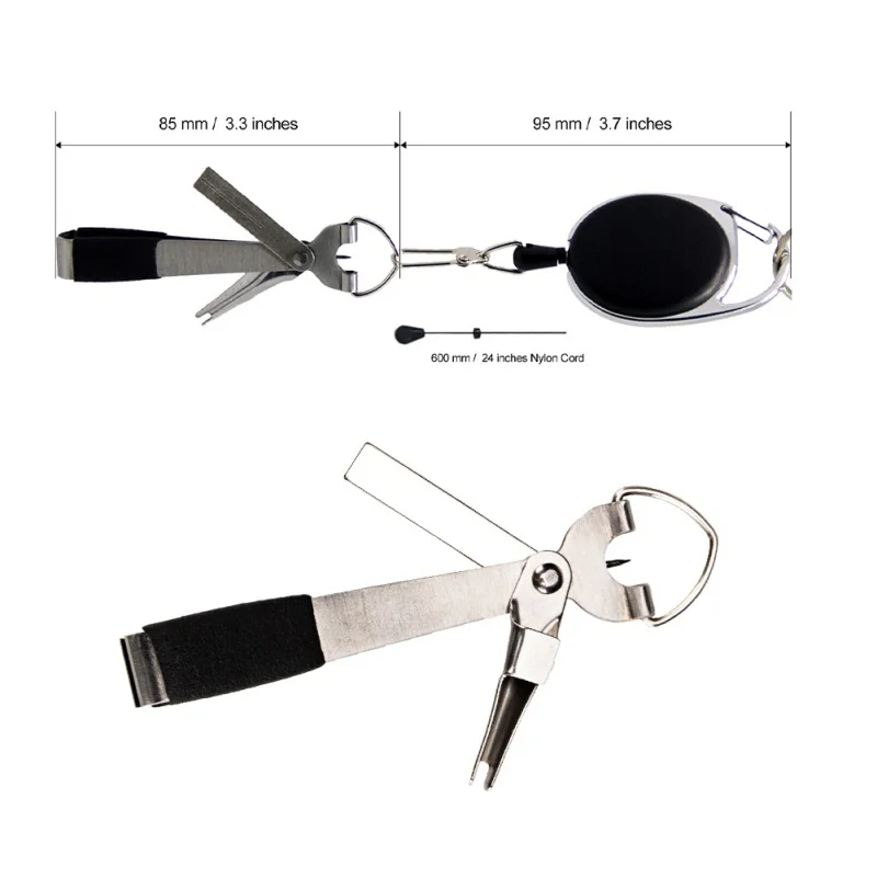 Fishing Quick Knot Tool Pro Fast Tie Nail Knotter Line Cutter Clipper Nipper Hook Sharpener Fly Tying Tackle Gear XT01