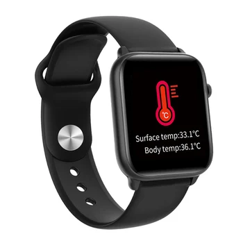 

KW37Pro Smart Watch Men Temperature Detection Heart Rate Monitor IP68 Waterproof Alarm Clock Reminder For Android IOS GTS Watch