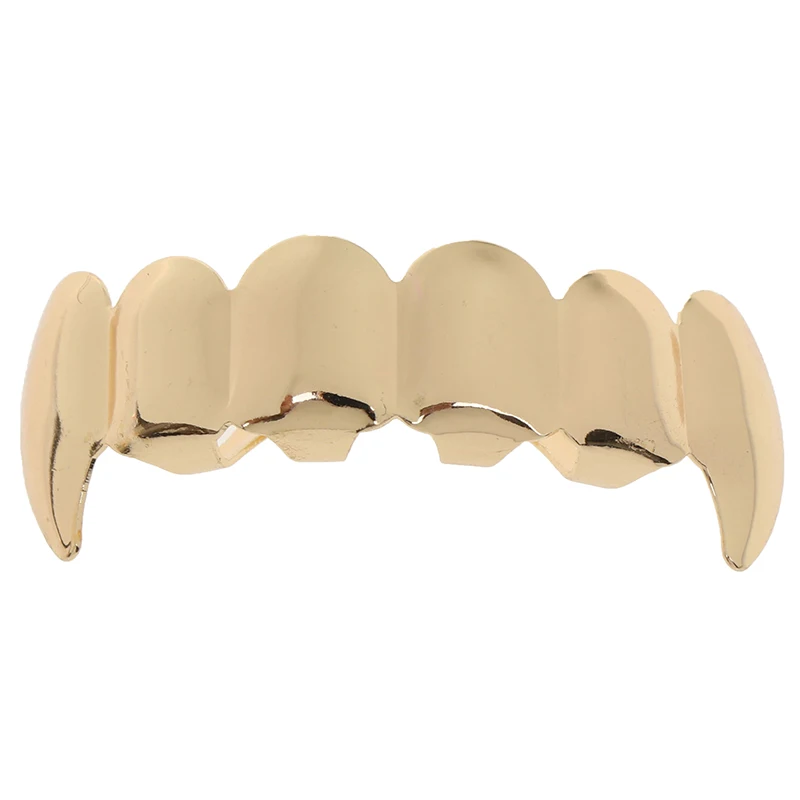 Хип хоп золотые радужные зубы Grillz Топ и низ красочные грили стоматологические
