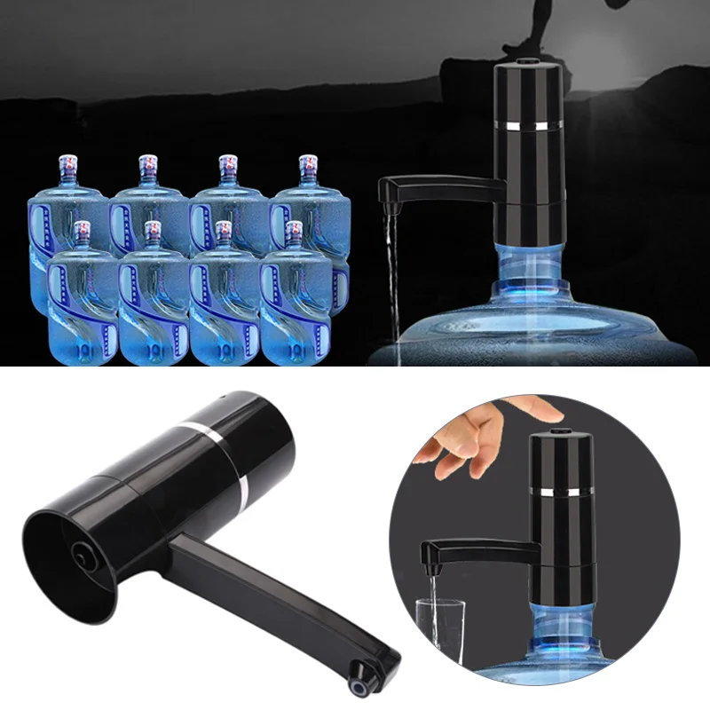 

Water Pump Dispenser Electric Water Dispenser Water Bottle Pump Portable Durable Convenience ABS Plastic Office Home Actual