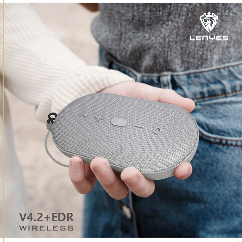 Lenyes TWS НЧ динамик истинный беспроводной стерео Hi Fi Bluetooth колонки открытый