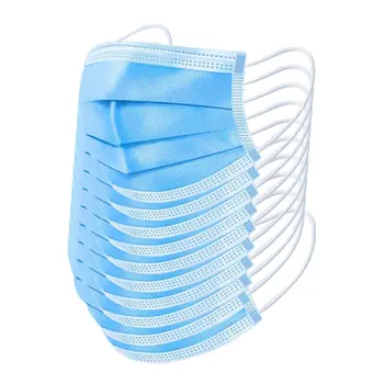 

Disposable mask 3-layer protective dust mask High efficiency filtration practical mask Dustproof Mask