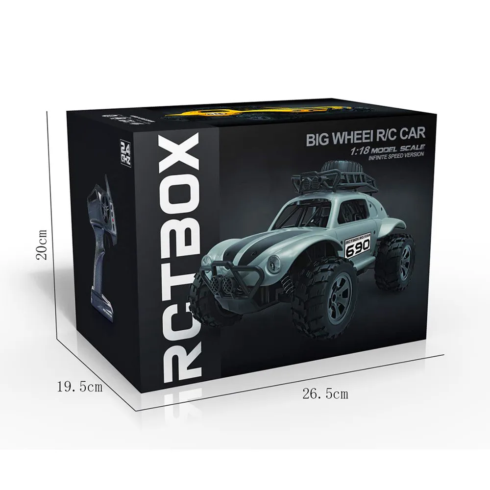 Радиоуправляемая Автомобильная игрушка новая 1:18 2,4G пульт дистанционного управления 2WD внедорожный грузовик высокоскоростная RTR радиоуправляемая Игрушечная машина 8,28