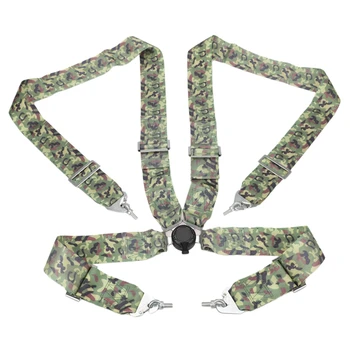 

Fit Us-Car 4 Point Racing Safety Harness Camlock 2 Inch Strap Seat Belt