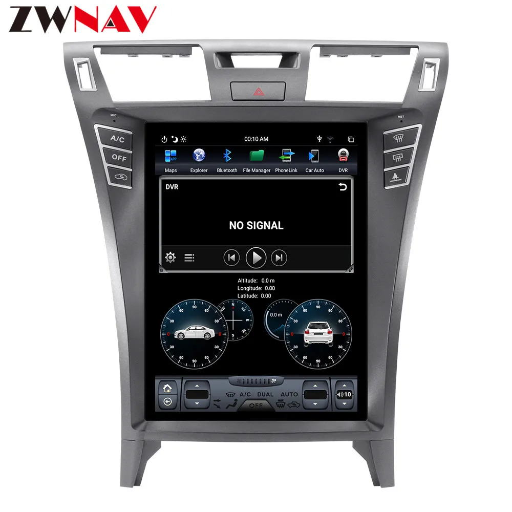 Best 4K 4+64 Tesla style Android 8.1 Car DVD Stereo Multimedia For Lexus LS460 BT Radio GPS Navi Video Audio vertical screen headunit 3