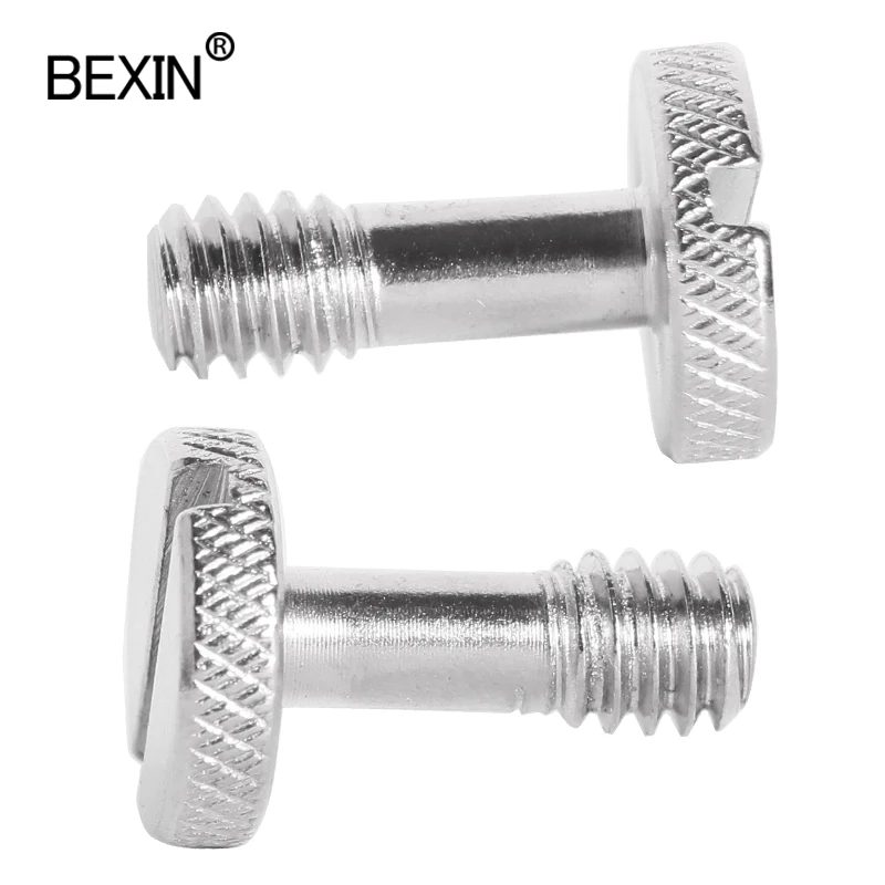 1/4 나사 dslr 카메라 마운트 나사 퀵 릴리스 플레이트 긴 나사 어댑터 카메라 퀵 샷 플레이트용 20나사 철 나사
