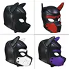 Bdsm Pet Role Play Party Masks Puppy Play Dog Hood Mask Restraint Harness Full Head Ears Halloween Mask Sex Toy For Couples 1