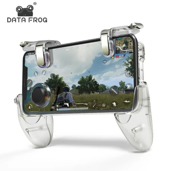 

DATA FROG Game Controller Gamepad For PUBG L1R1 Shooter Trigger Fire Button Gamepad Joystick For iPhone Android Mobile Phone