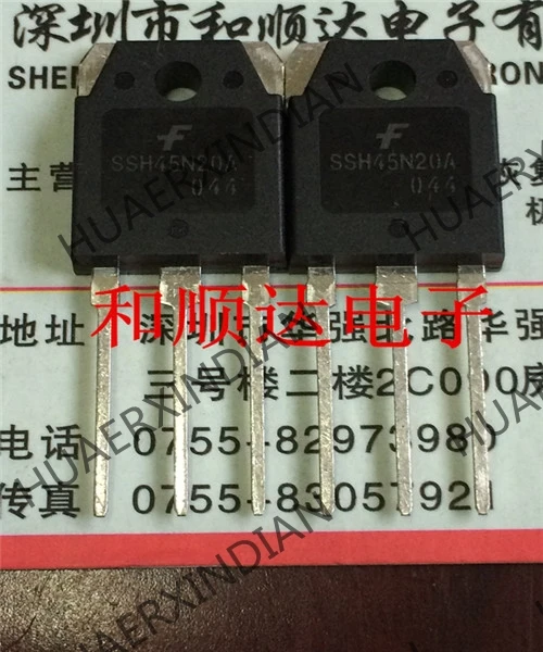20 шт./лот SSH45N20A TO-3P на