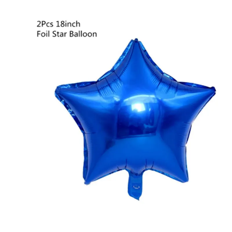 balloon New space theme party astronaut rocket ship aluminum foil balloon Galaxy / sun plate paper cup straws birthday theme party - Цвет: balloon