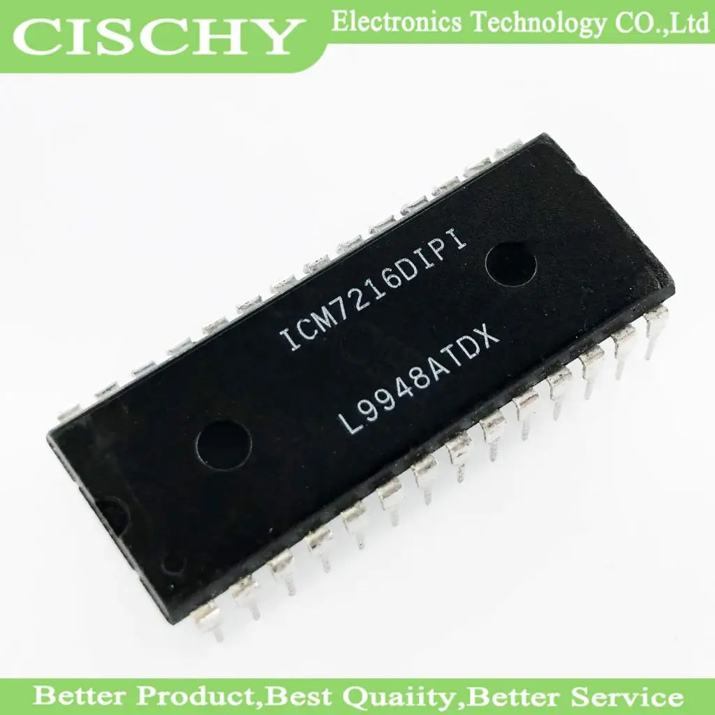 

5 шт./лот ICM7216DIPI ICM7216DI ICM7216 DIP-28