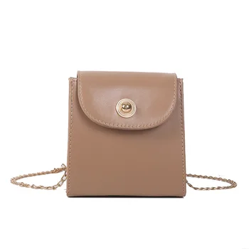 

French Non-Mainstream Western Style Mini Bag Female Summer New Korean Style Mini Square Sling Bag Chain Shoulder/Crossbody Bag