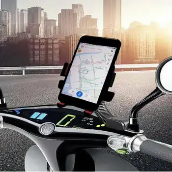

Durable Motorcycle Handlebar Bike Mobile Cell Phone Mount Holder Support Bicycle Phone Stand For Smartphone GPS New hot sale