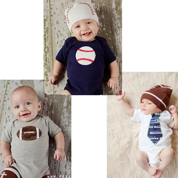 

Summer Baby Rompers Short Sleeve Basketball Toddler Boys Clothes Newborn Sport Clothing Set Infant Jumpsuits Baby Boy Romper