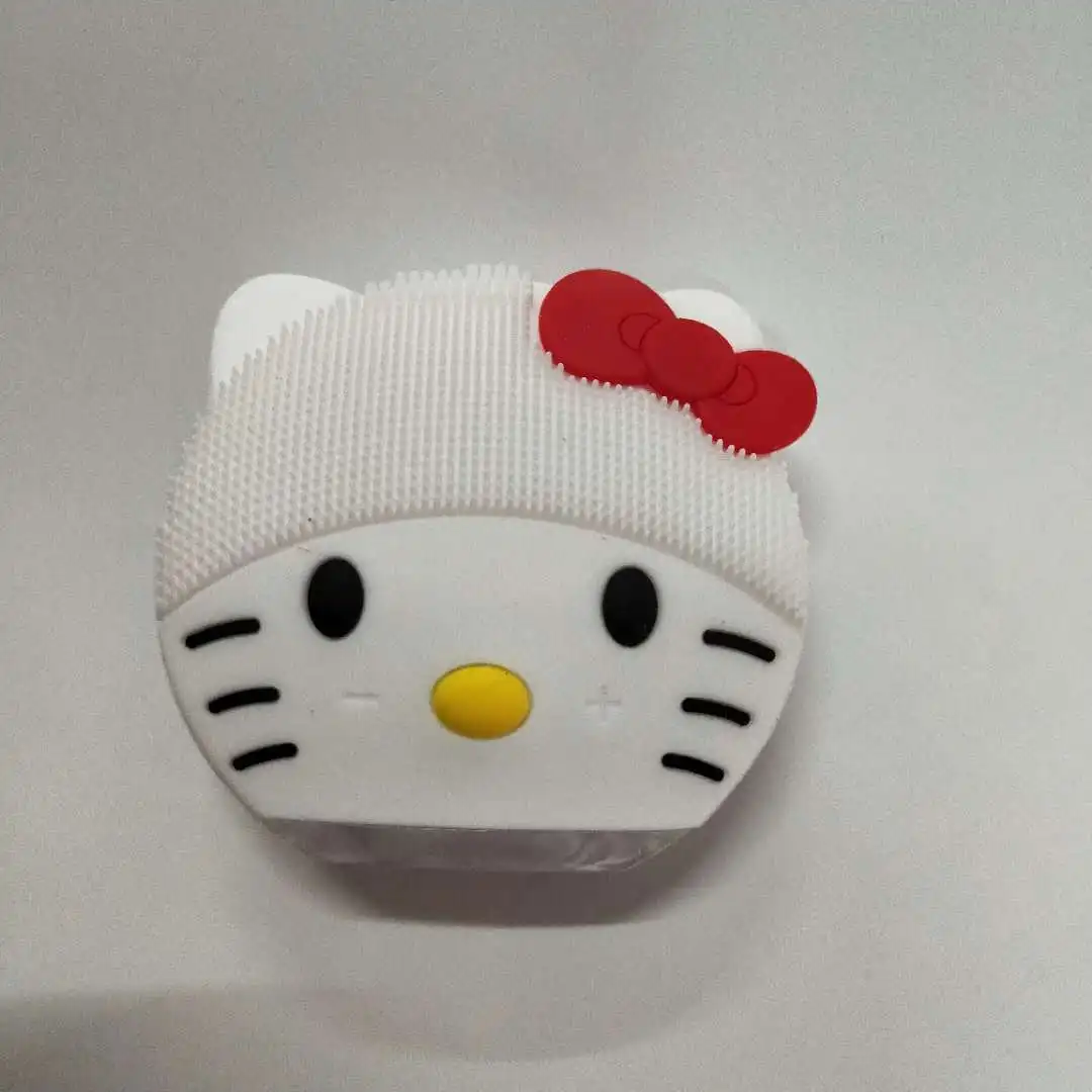 Whitecartooncat Мини мультфильм Электрический Очиститель для очистки пор подруги день рожденье подруги подарки Рождественские подарки на год - Цвет: Whitecartooncat
