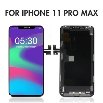 

LCD For iPhone 11 Pro Max Display With 3D Touch Screen Digitizer Assembly Replacement A2218/A2161/A2220 Display 100% Tested
