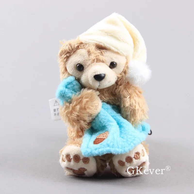 

Kawaii Bear plush doll toys Pendant cute Duffy Bear Keychain Bag Pendant Children Christmas Birthday Gift