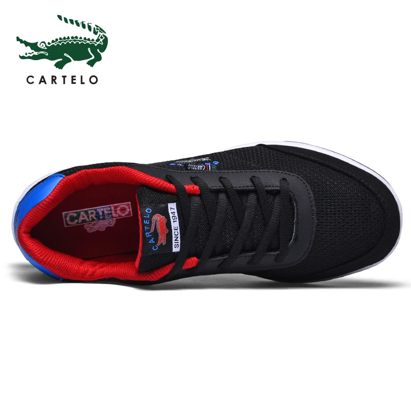 CARTELO/Мужская обувь для спорта и отдыха в Корейском стиле; Модные дышащие легкие удобные кроссовки для мужчин