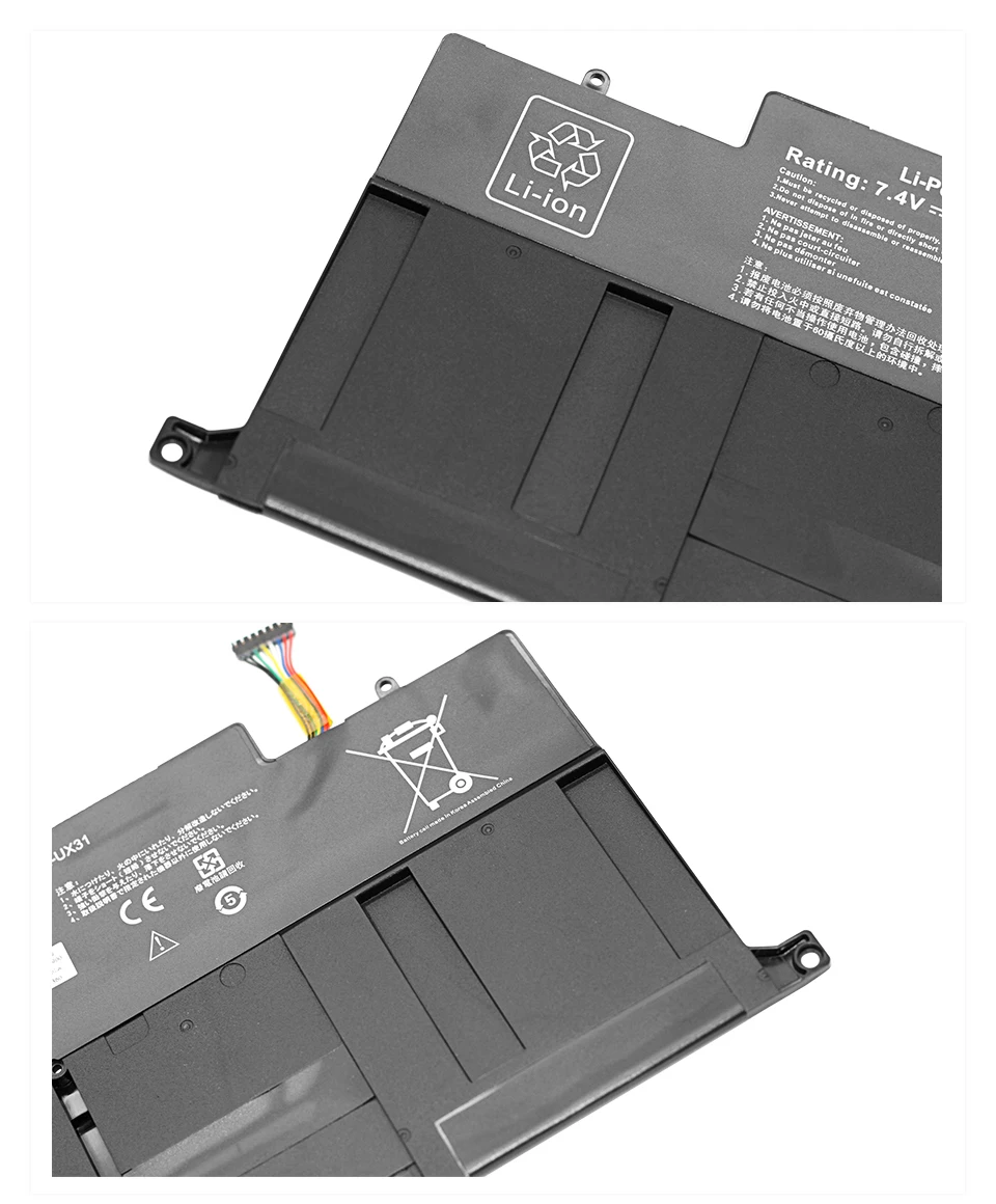Golooloo 7,4 v 6840 мА/ч, 50Wh аккумулятор для ноутбука Asus Zenbook UX31 UX31A UX31E UX31E-DH72 C22-UX31 C23-UX31