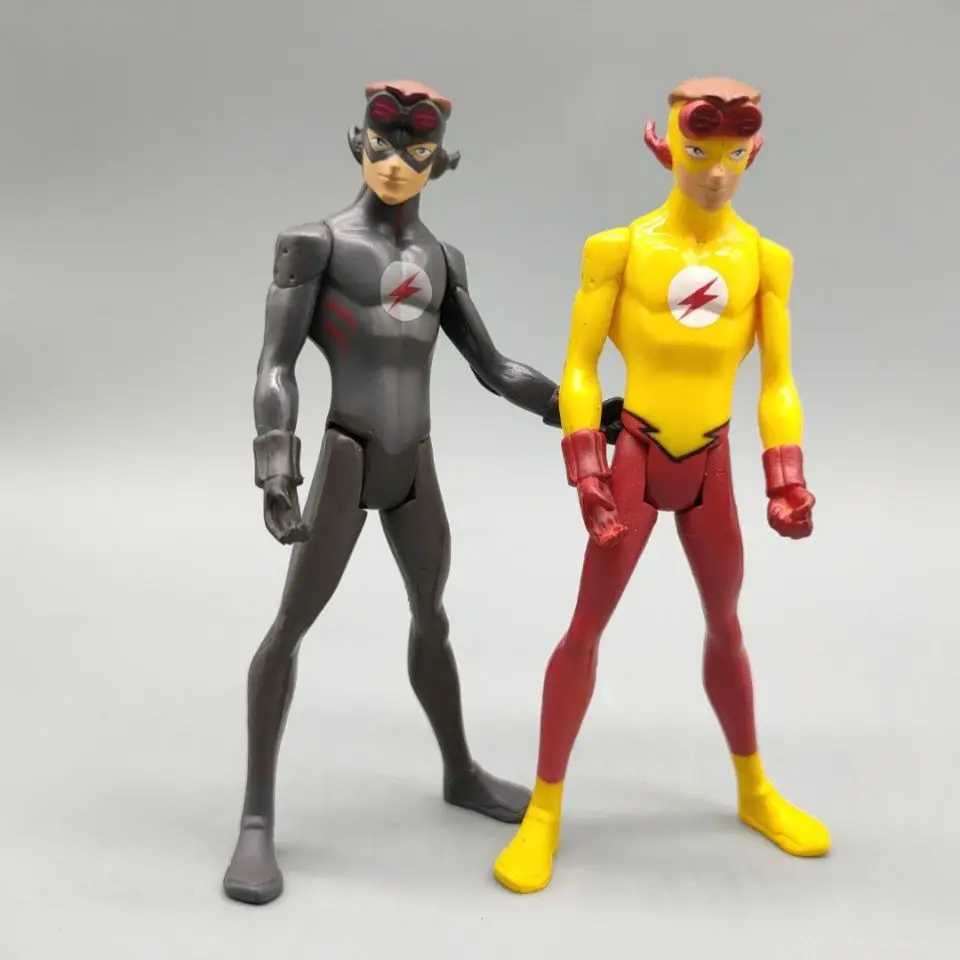 DC Comics DCU Young Justice – Set 2 Figure Assassins: Ra's Al Ghul & Cheshire, 4 Pollici