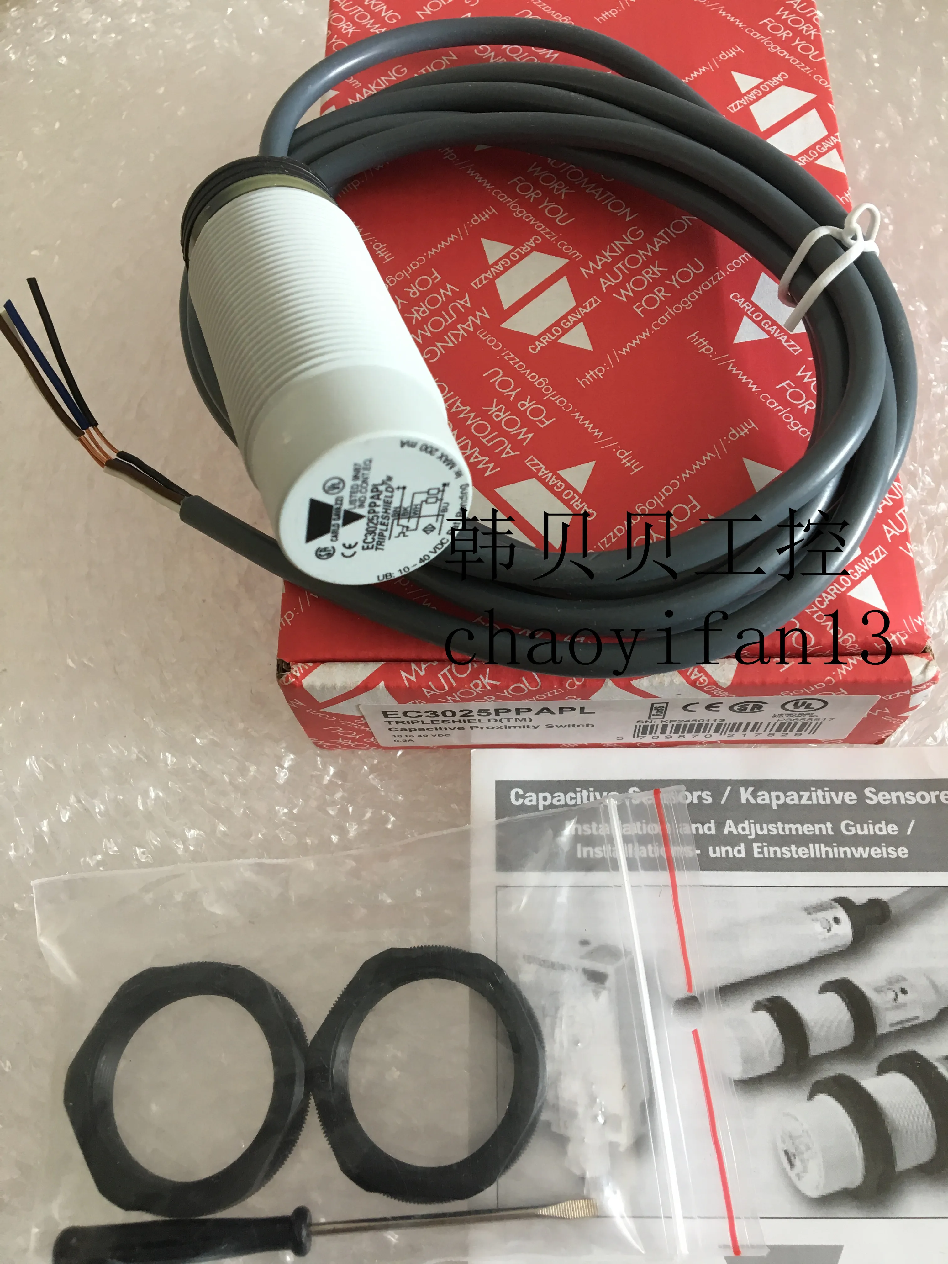 

Brand new original CARLO GAVAZZI proximity sensor EC3025PPAPL