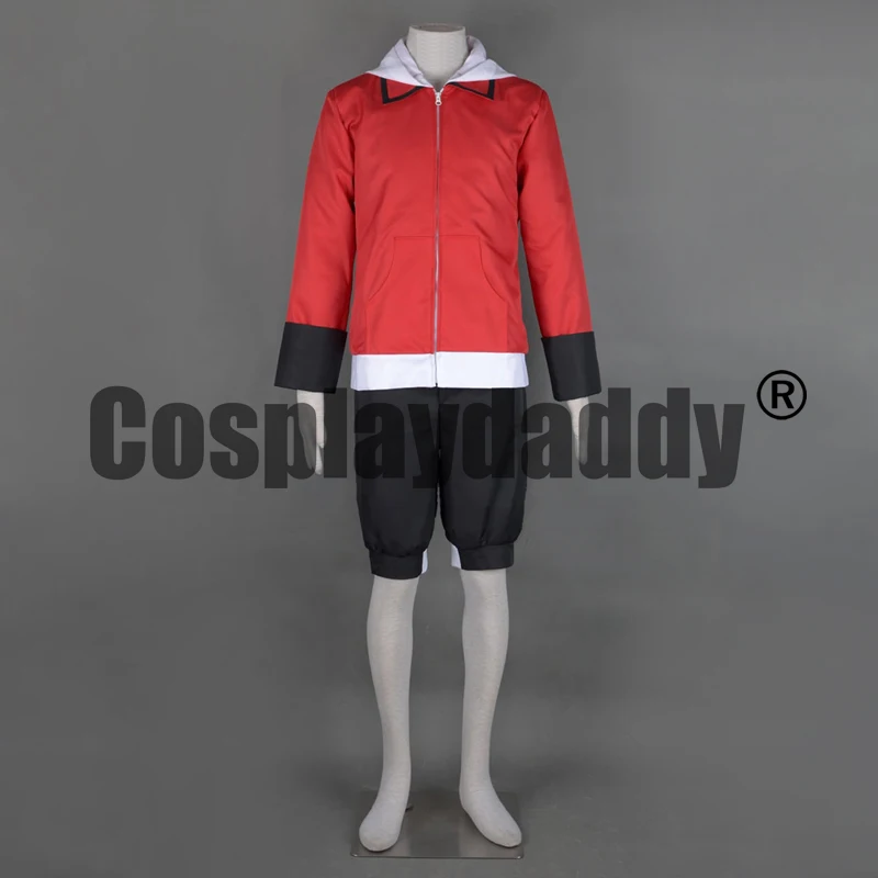 

Pocket Monsters Ethan Red Uniform Anime Cosplay Costume F006