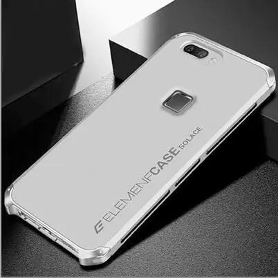 All Sliver Металлический каркас для телефона Крышка для VIVO X20 x20 тонкий жесткий алюминиевый Гибридный чехол из поликарбоната для VIVO X 20 Чехлы для VIVOX20 Funda - Цвет: All Sliver
