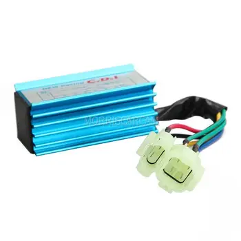 

free shipping 6-Pin Performance CDI 50cc-150cc Scooters ATVs Go Karts GY6 Engine Vehicles
