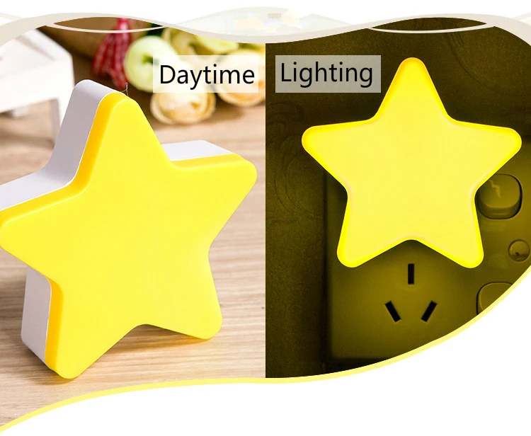 Intelligence Led Induction Energy-saving Night Light Control Small Nightlight Lamp New Peculiar Originality Gift Insert Electric