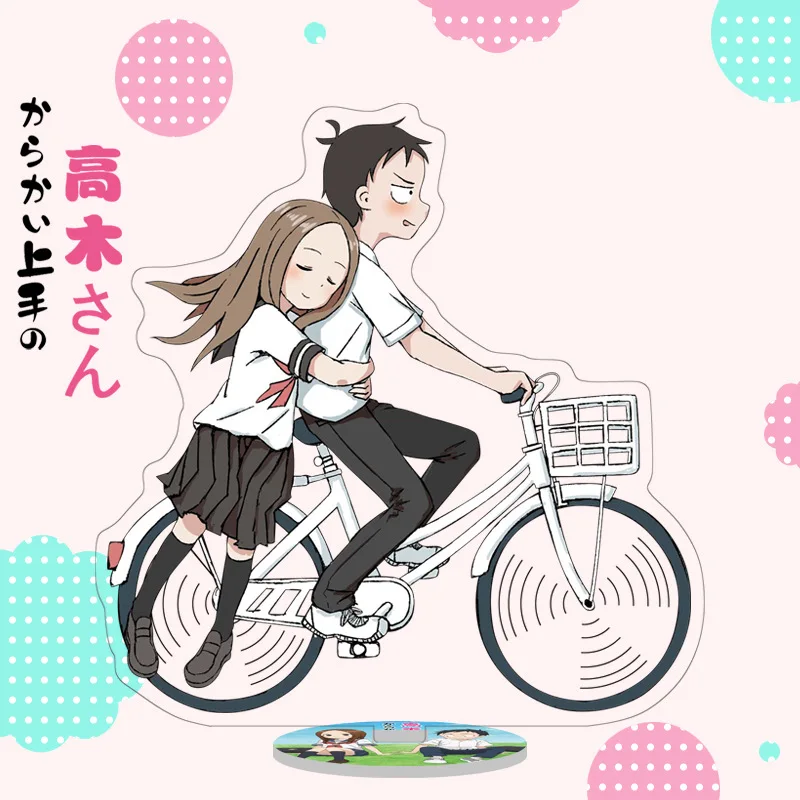 Аниме Teasing Master Takagi-san Takagi san милая фигурка на акриловой подставке настольная коллекция украшений модель игрушки Косплей Кукла