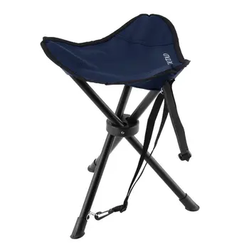 

Outad Slacker Chair Folding Foldable Tripod Camp Stool Portable Lightweight For Outdoor Camping Fishing Picnic Gardening