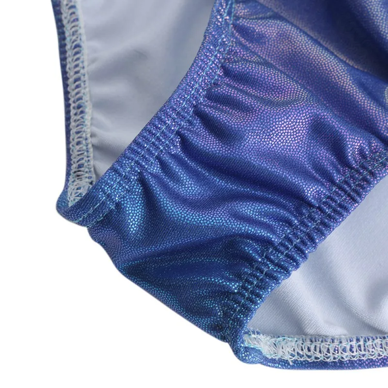 Children Girls Diamante Long Sleeve Ballet Practice Dance Wear Gymnastics Bright Color Body Suits Ballet Clothes