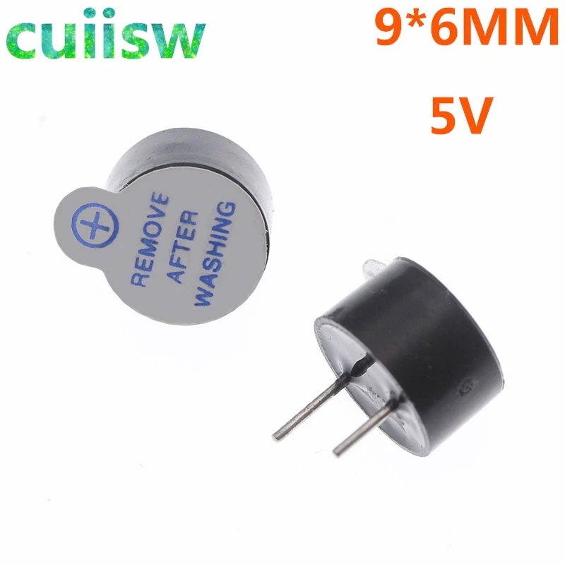 New Arrival 10pcs 5v Active Buzzer electromagnetic 9x6mm 9*6mm