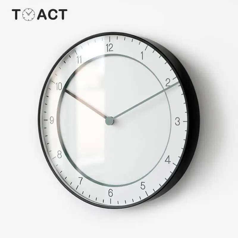 

Wall Clock Modern Design Nordic Style Living Room Wall Clocks Fashion Creative Bedroom Silent Quartz Watches In Stock