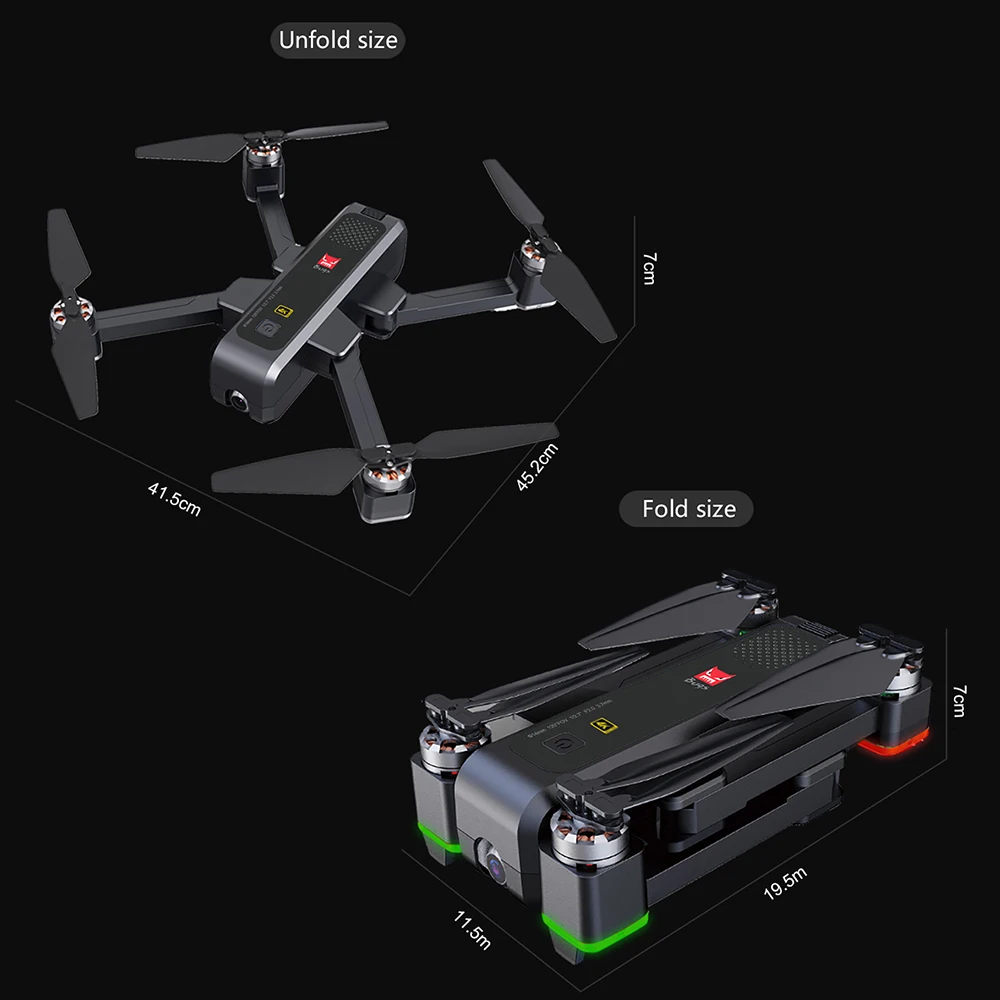 MJX B4W бесщеточный Радиоуправляемый Дрон с камерой 4K 5G wifi FPV gps позиционирование дрона оптического потока Квадрокоптер Дрон игрушки для детей
